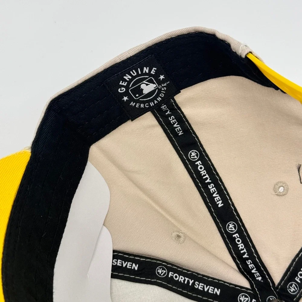 47 Brand San Diego Padres Cream/Gold‎ Fiji Rope Hitch Adjustable Hat OSFA